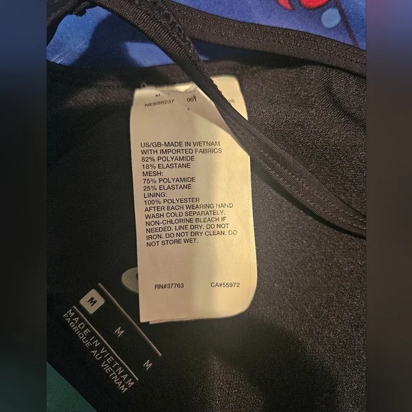 ❤️Nike High Neck Bikini Top Bra Women's Size S💜 - Picture 6 of 8